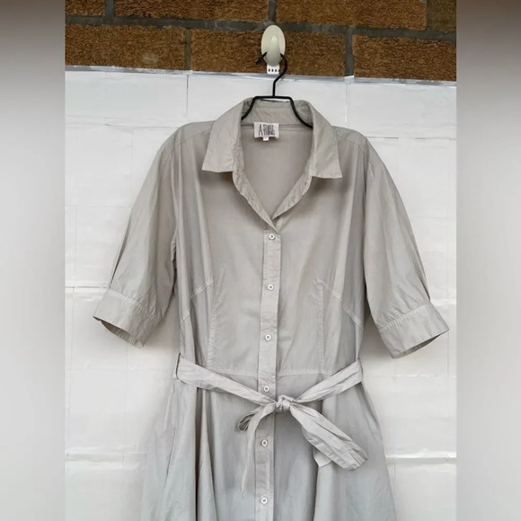 A SHIRT THING SUZANNE PARACHUTE - SAND LARGE - Picture 8 of 17